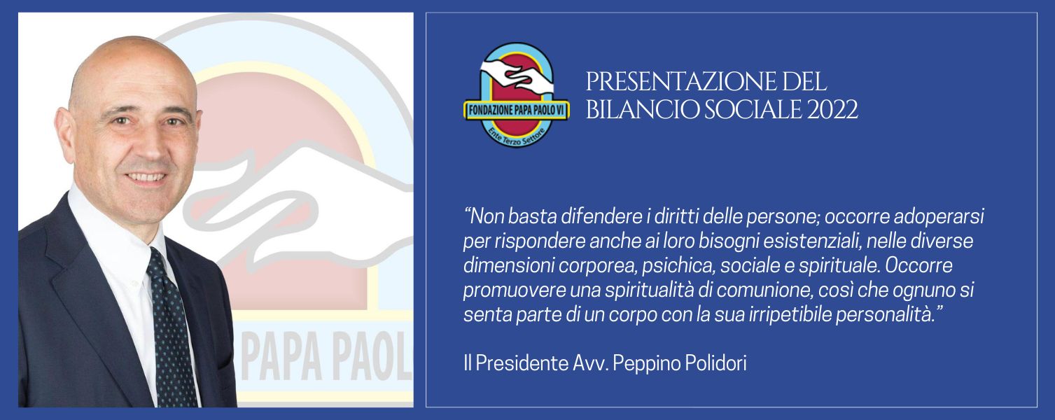 paolo sesto bilancio sociale 2022