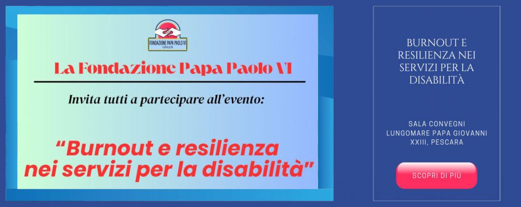 Burnout e resilienza nei servizi per la disabilità